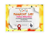 Pamätný list detský