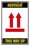 Samolepka neotáčať 100ks