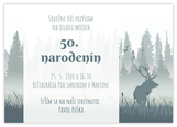 Pozvánka na narodeniny poľovnícka 2