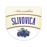  Svadobná etiketa Naša svadobná slivovica